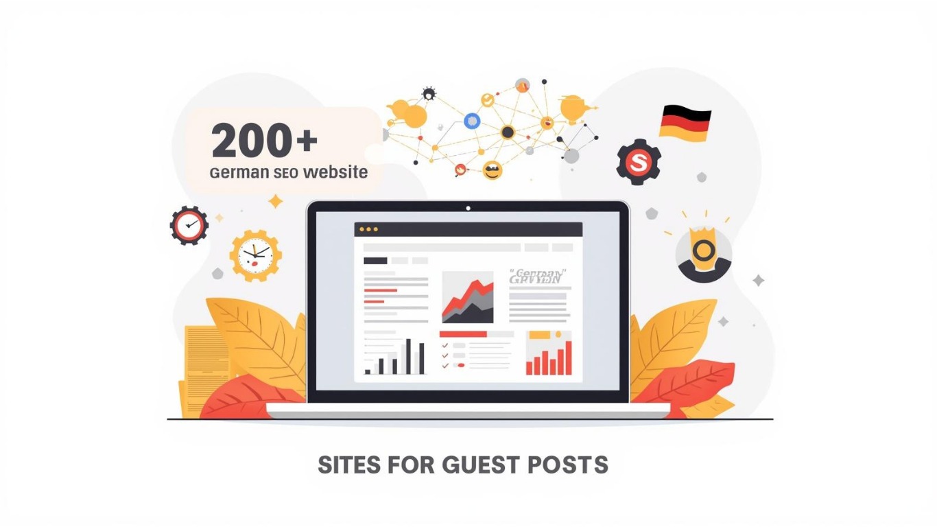 50+ German sites for guest posting