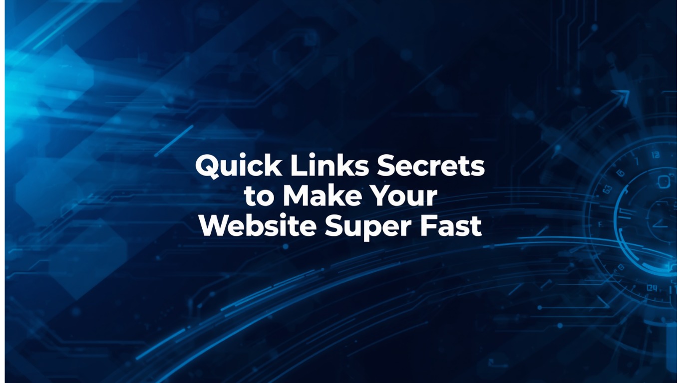 Quick Links: Secrets to Make Your Website Super Fast