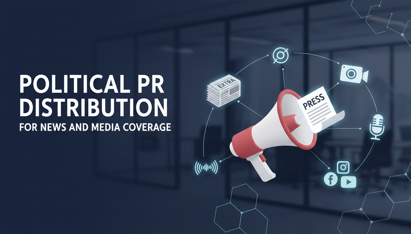Political PR Distribution for News and Media Coverage