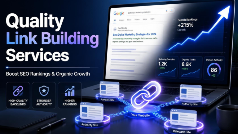 Quality Link Building Services That Boost SEO Rankings