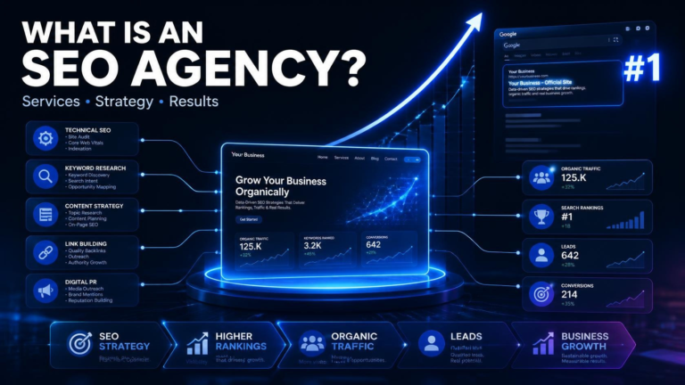 What is an SEO agency? Services Strategy & Results